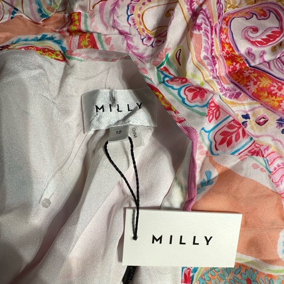 Milly
Edra paisley-print ruffled dress size 10 - Picture 6 of 6